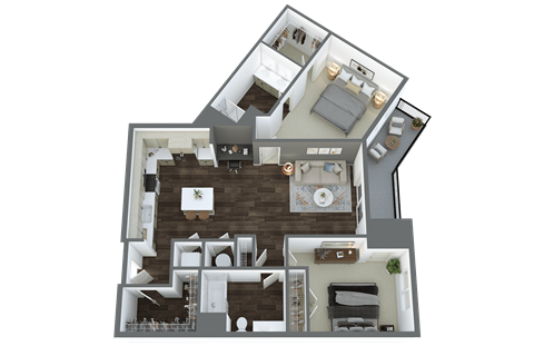 4450 Fox Valley Center Drive Studio-2 Beds Apartment for Rent - Photo Gallery 35